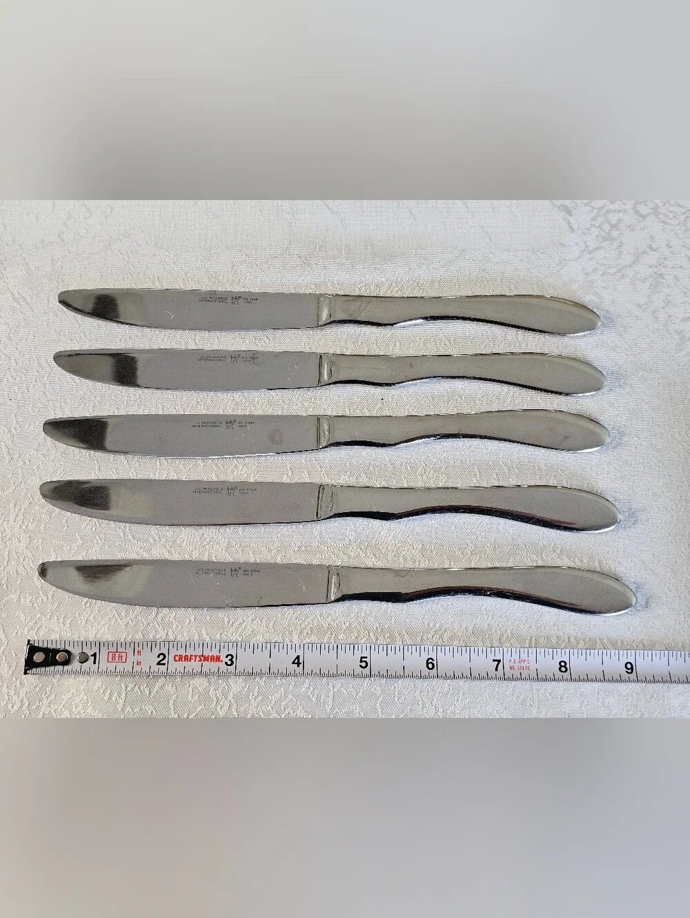 ​J.A. Henckels International Rapture Stainless Flatware Lot 38 Pc Plus 7 Bonus